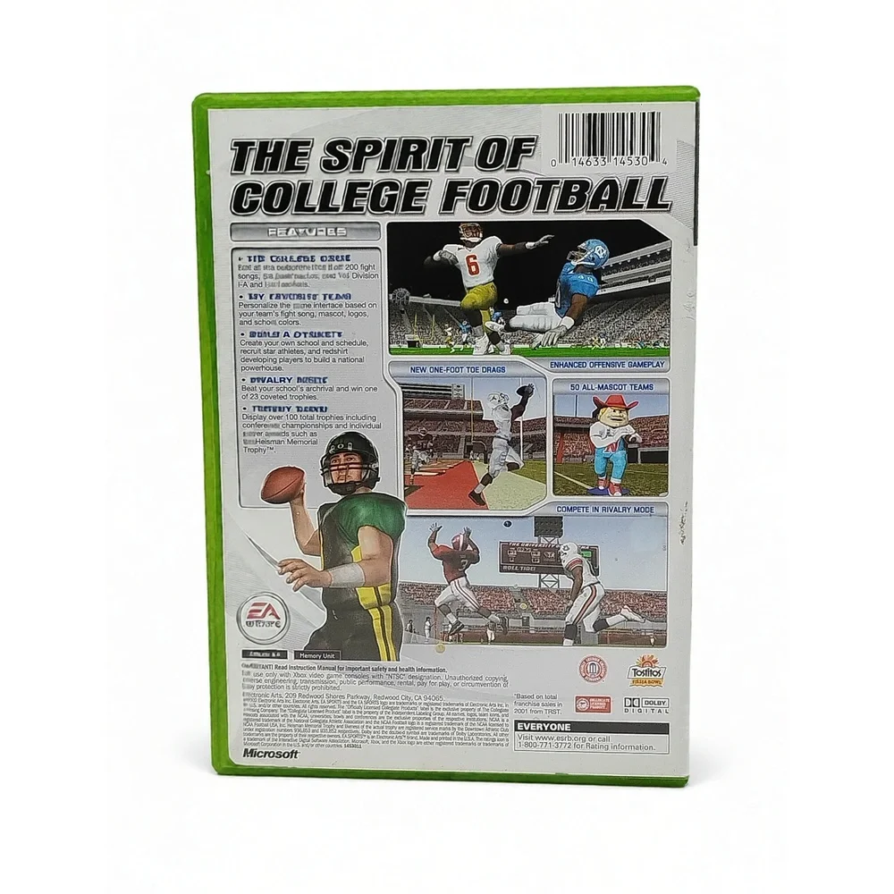 EA Sports NCAA Football 2003 Microsoft Xbox Game CIB Manual Included Retro Sim